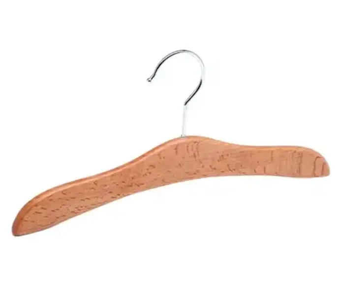 Factory sale kids clothes hangers wholesale wood clothes hangers wardrobe for garment display