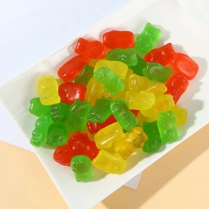 Wholesale Import Candy Weight Loss Product Customization Fruit Flavor  Gummy Candies