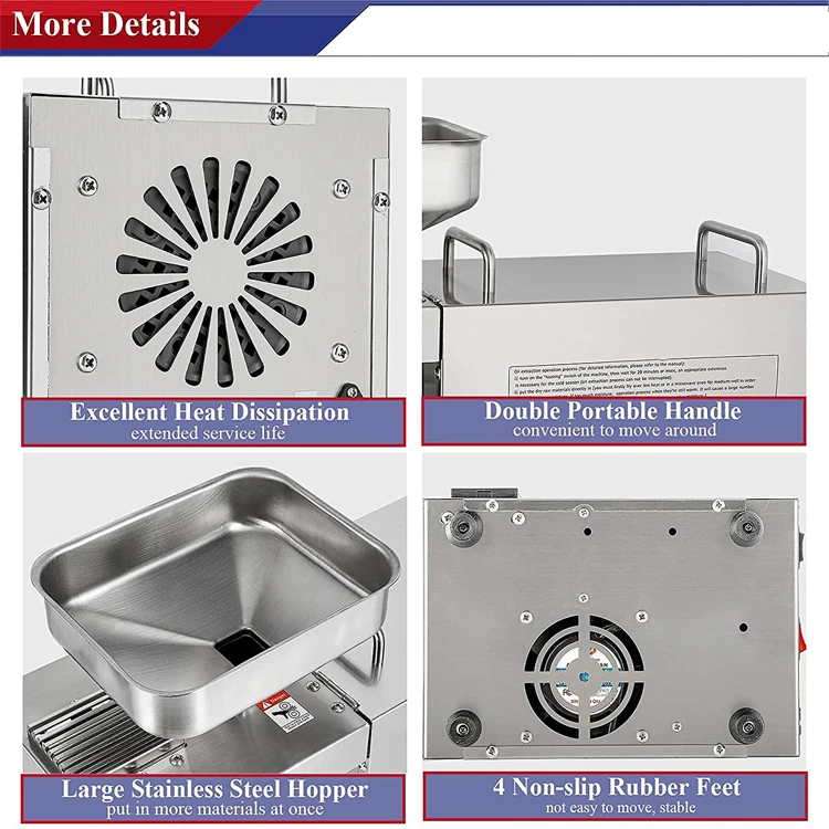 organic oil ice maker expeller under counter extractor small engine syringe tank tool seeds espresso oil press equipment