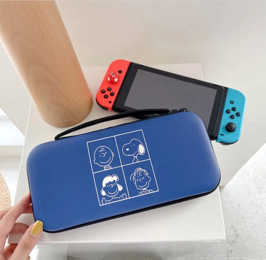 Чехол для переноски Nintendo Switch Дорожный Жесткий хранения консоли NS и аксессуаров тонкий защитный портативный