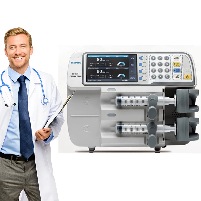 High-precision micro-injection pump, dual-channel intravenous micro-pump, animal hospital infusion pump