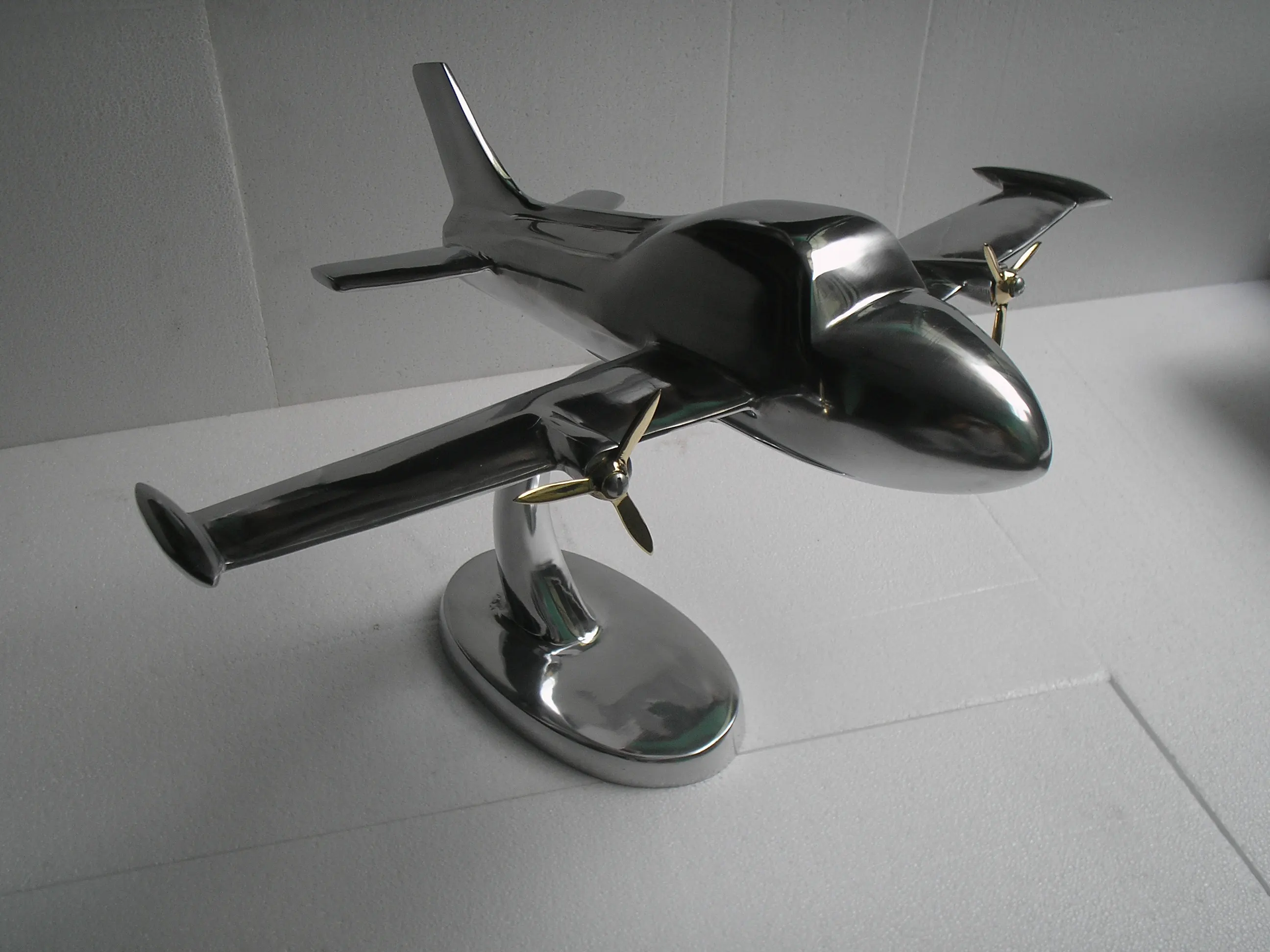 Decorative Metal Aircraft Sculpture