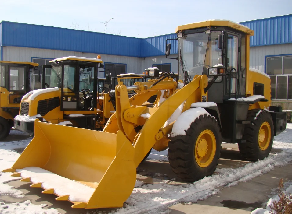 1.8t Mini Articulated Wheel Loader ZL18F with Yunnei Engine Front End Loader With Single Joystick Mechanical Pilot Control