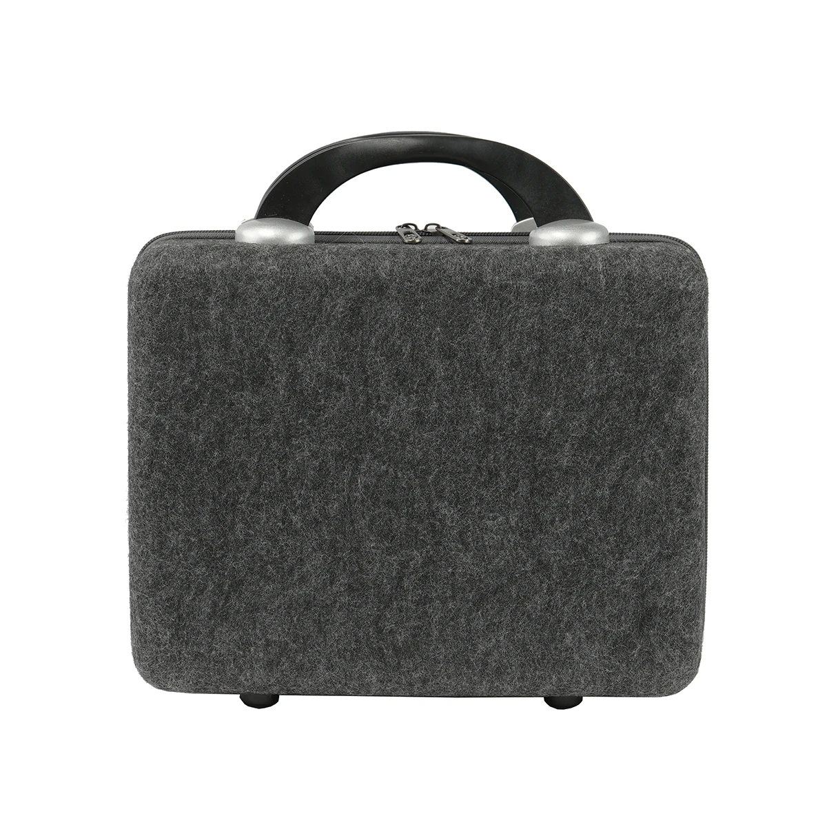 Direct custom professional travel cases Travel Makeup cases Sturdy high quality handbags felt mini suitcases