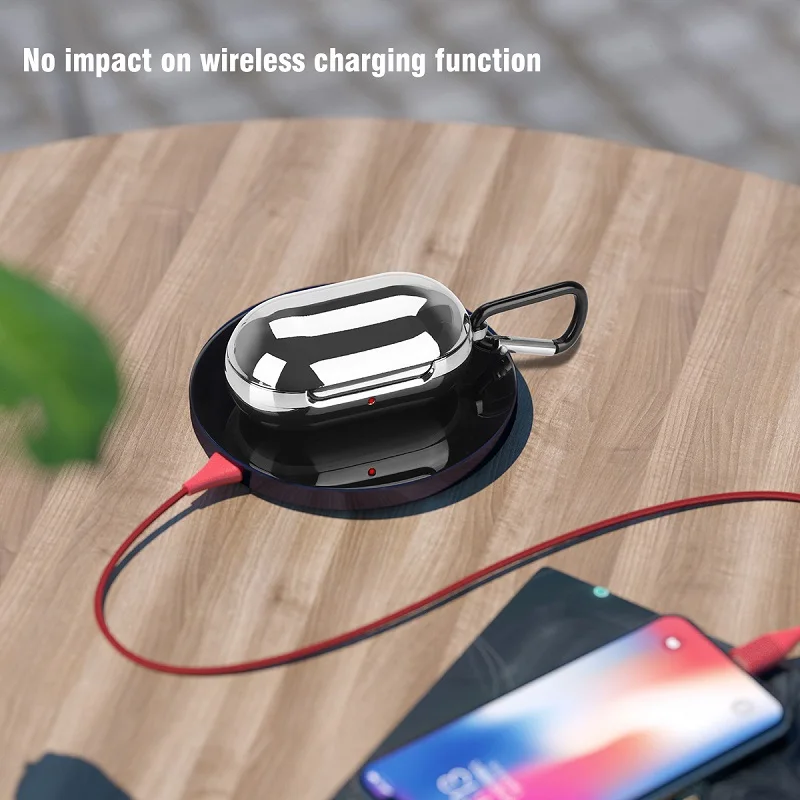 
Soft TPU For Samsung Galaxy Buds Case Silicon Anti Drop Wireless Earphone Protective Full Cover 