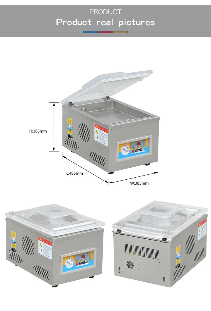 DZ-300/PD plastic industrial portable household Small Commercial Packer for Food Vacuum Packing Machine