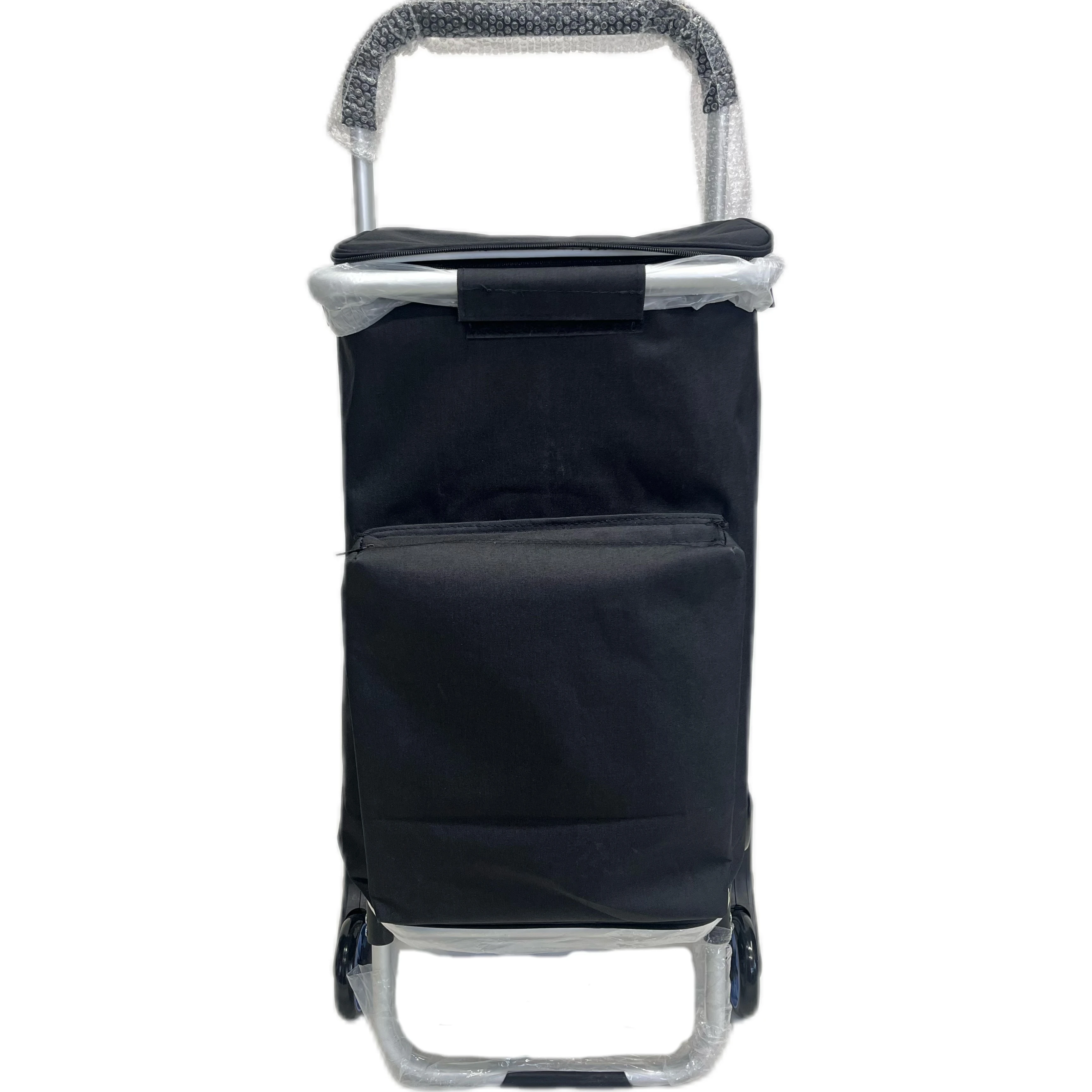 New design reusable shopping trolley bag 3 Wheels Stair Climbing Cart Hand Truck Folding Trolley Shopping Cart