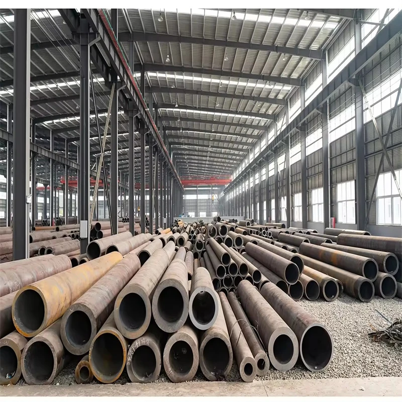 Good quality round tube ASTM a105 Q235 Q235B 1045 10mm Manufacturers Hot Rolled seamless carbon steel pipe