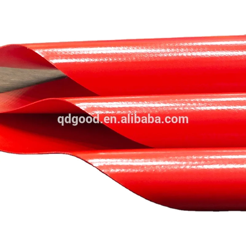 Waterproof 18oz PVC Coated Nylon Materials Fabric