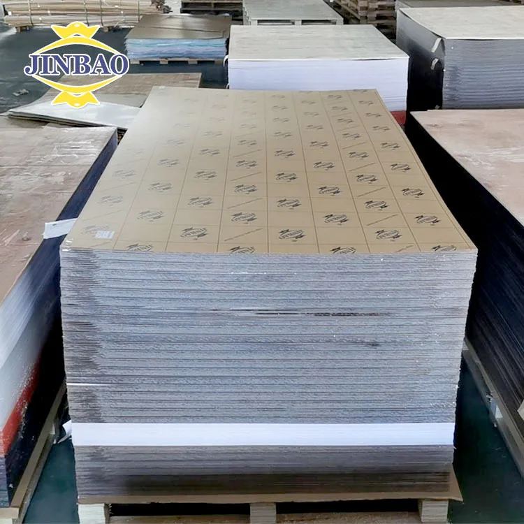 JINBAO factory new material LED acrylic virgin 100 % mma crystal PMMA sheet  cast extrude 1/8 inch acrylic price