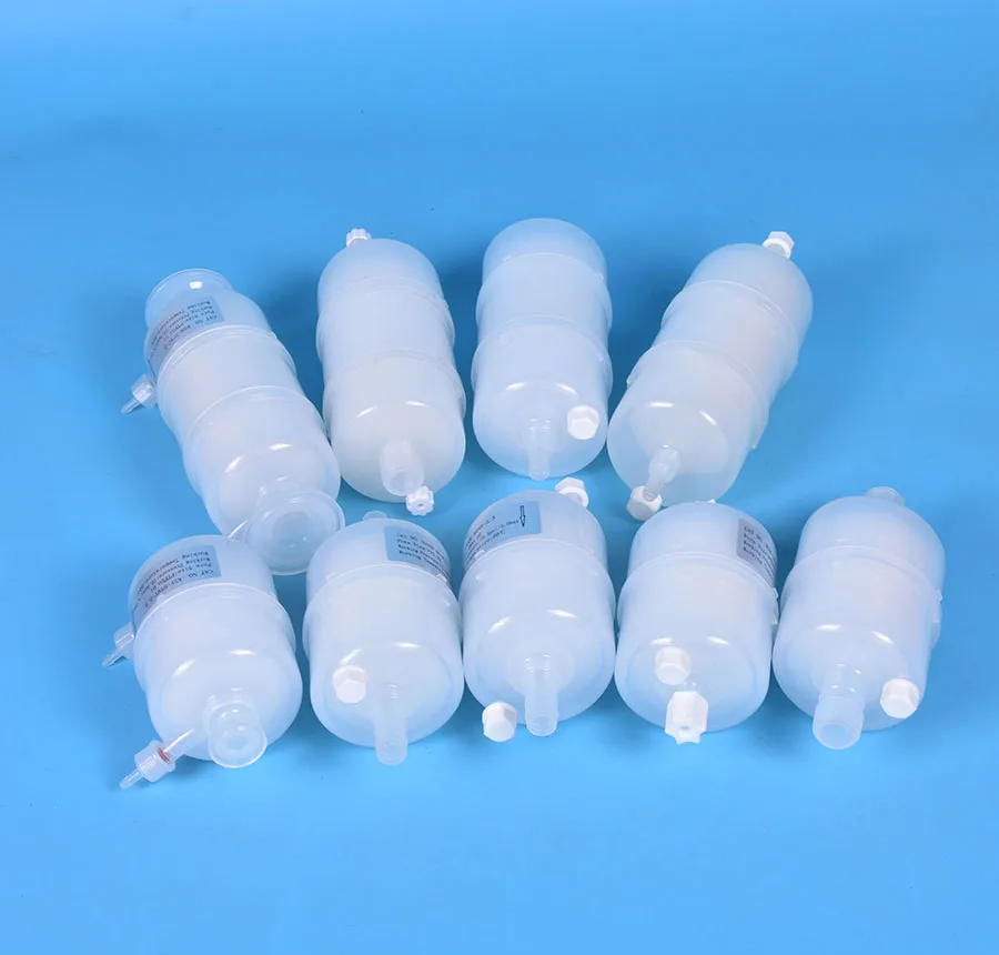 0.1um-1um PVDF 2 5 ' поглощая формальдегид капсулы фильтр для защиты от коррозии фильтрование жидкостей в фармацевтической