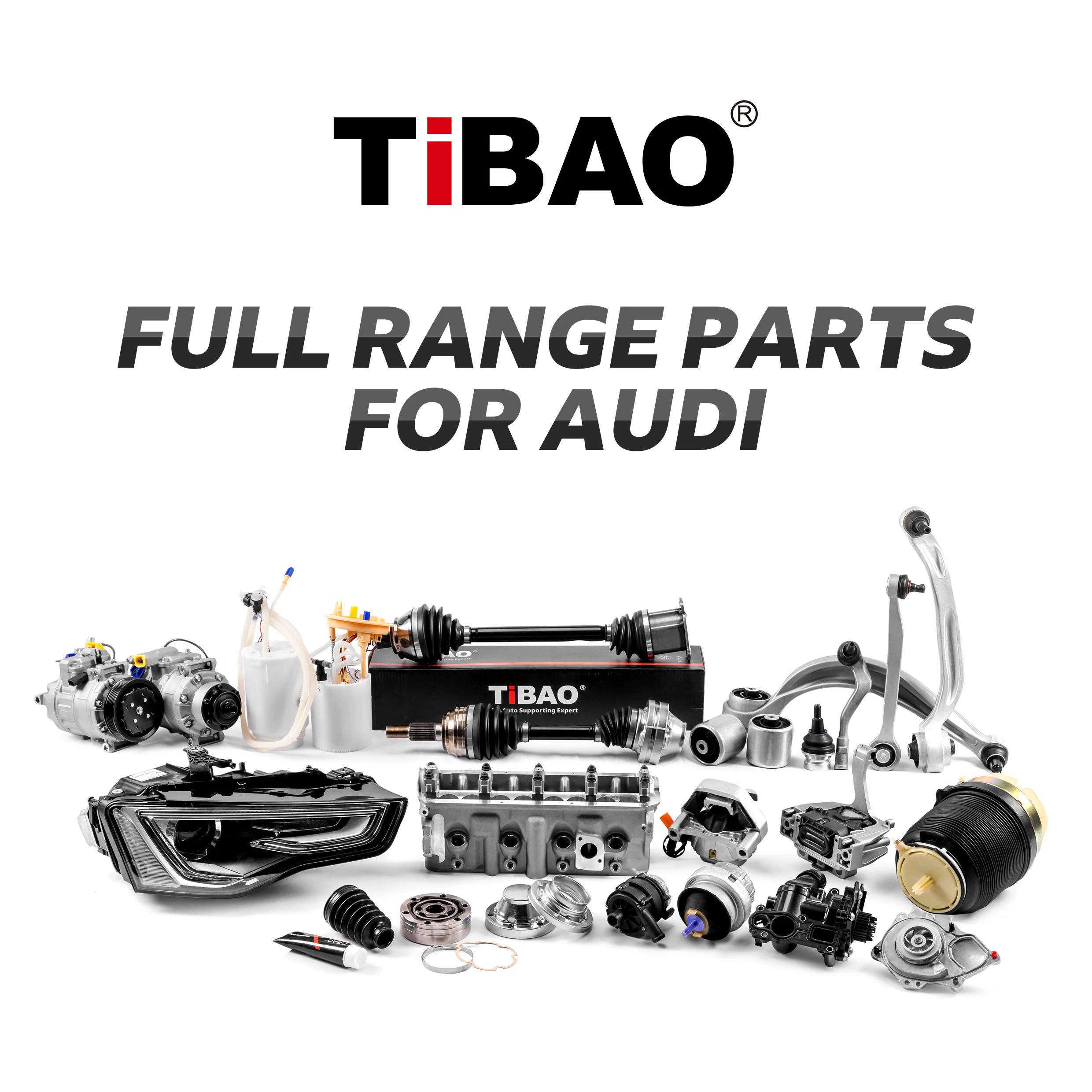 TiBAO AUK 3.2FSI 6-цилиндровый бензиновый двигатель в сборе для Audi A4