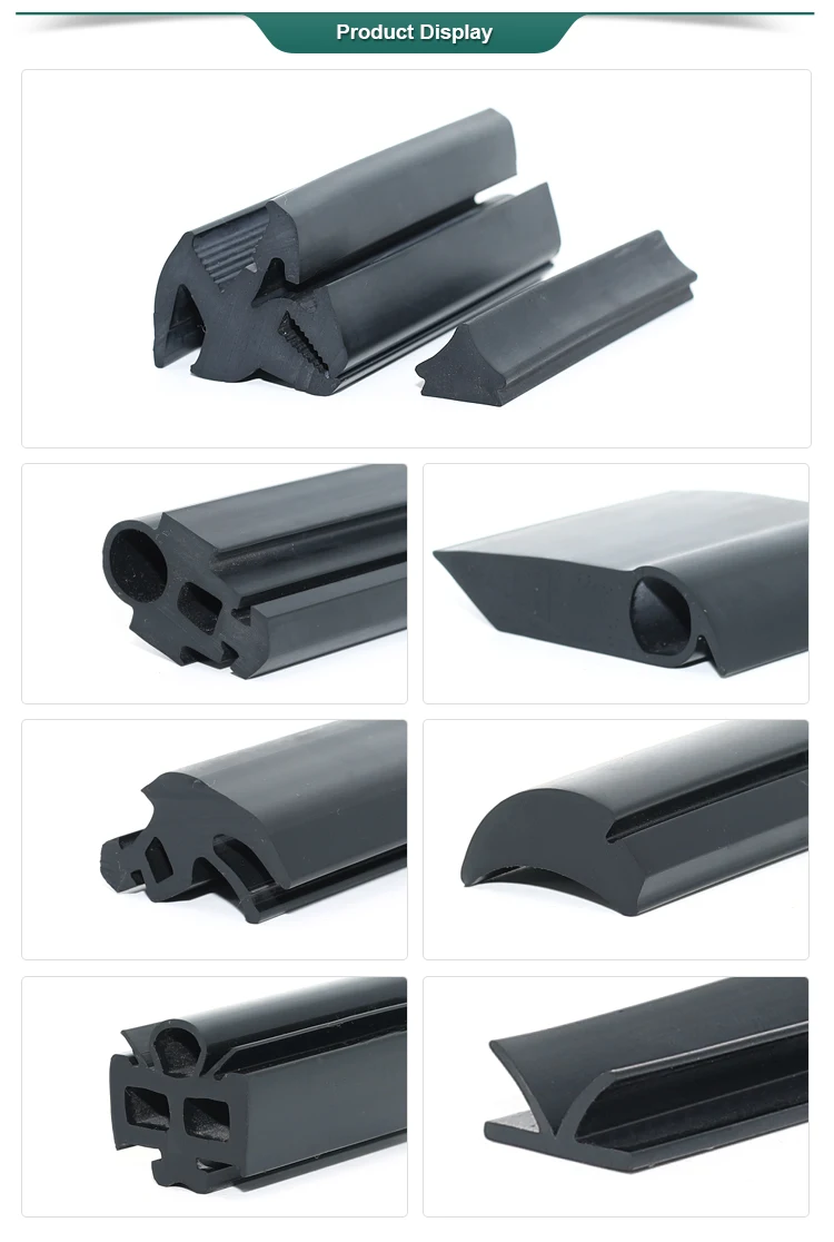 Hengcheng factory supplier EPDM PVC  edge guard trim door drop seal fire door seal strip