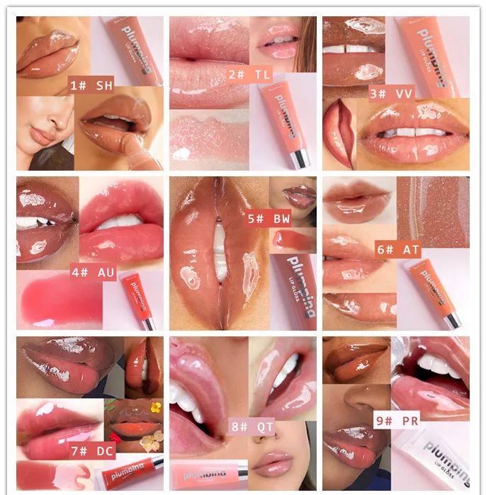 
Wholesale Make Your Own Lipgloss Clear Lipgloss Tube Packaging 