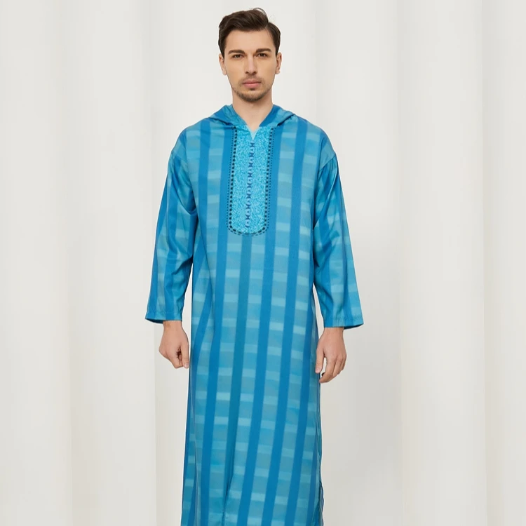 Jubba Men Muslim Thobe Robes Muslimah Dress Oman Saudi Arabia Islam Outfits Arabic Islamic Clothing For Men Jubba