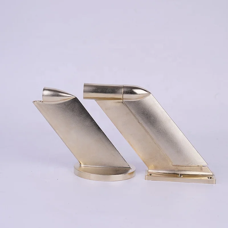 Custom Bronze Brass  cast CNC  Machining Aviation Antenna OEM Customized Piece
