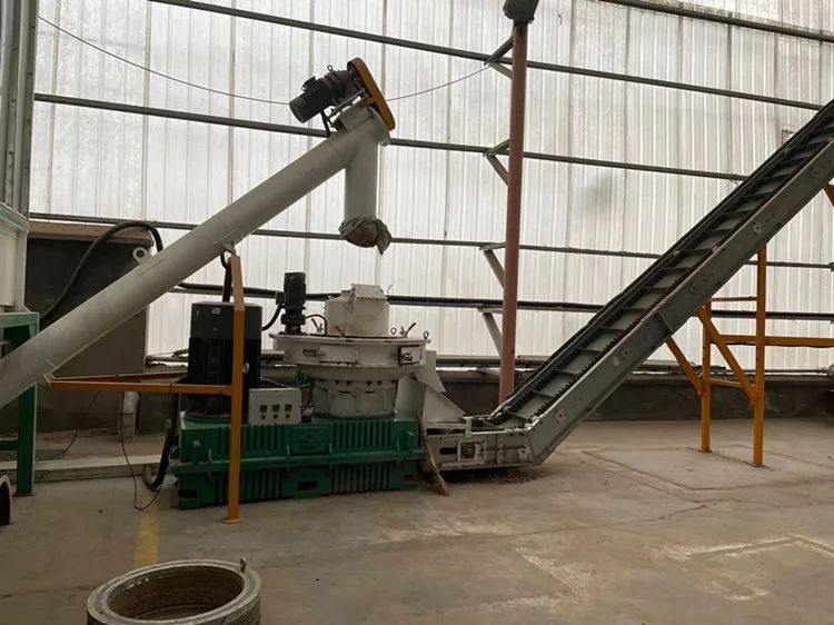 China Supplier Bolida 1.5-2t/h biomass sunflower husk pellet making machine with CE Certificate