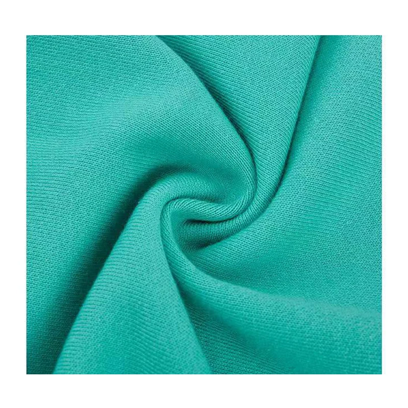 Good quality 55 cotton 42 nylon 3 spandex fabric polar fleece fabric for long sleeve base shirt