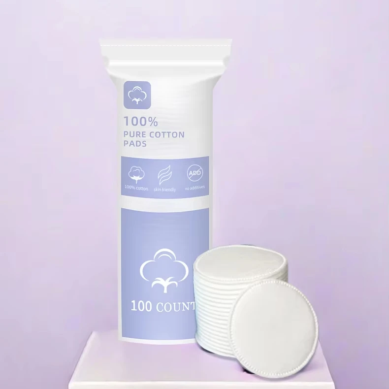 Hot Selling Premium Quality 100% Cotton Facial Pads for Makeup and Skincare Beauty Spa Use Quality Bamboo Material