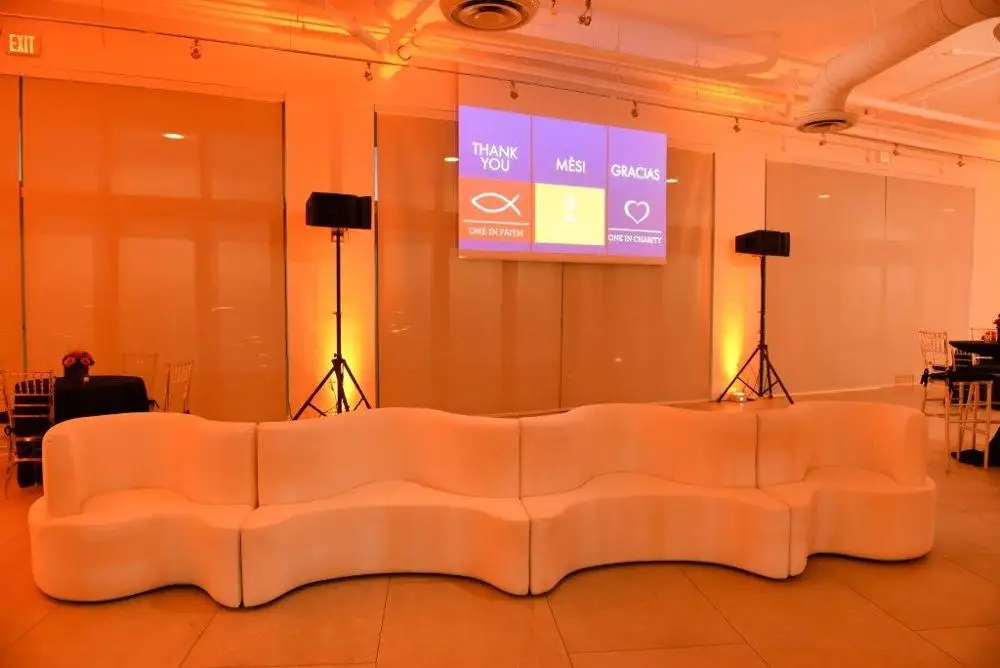 Made from SinoFur Newest design serpentine modular sectional sofa