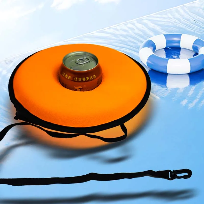 Swimming Water Party Floating Drink Holder  Neoprene Pool Drink Can Bottle Float Cup Cooler