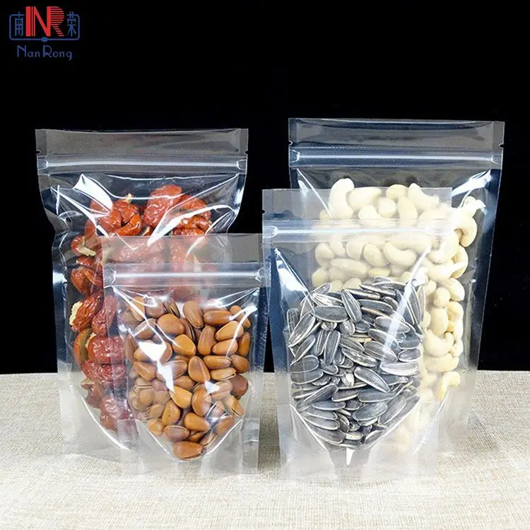 Ziplock нейлон молния плёнки матовый ламинат Box дно ламинирования мешок здоровья бар упаковка пластиковый мешок