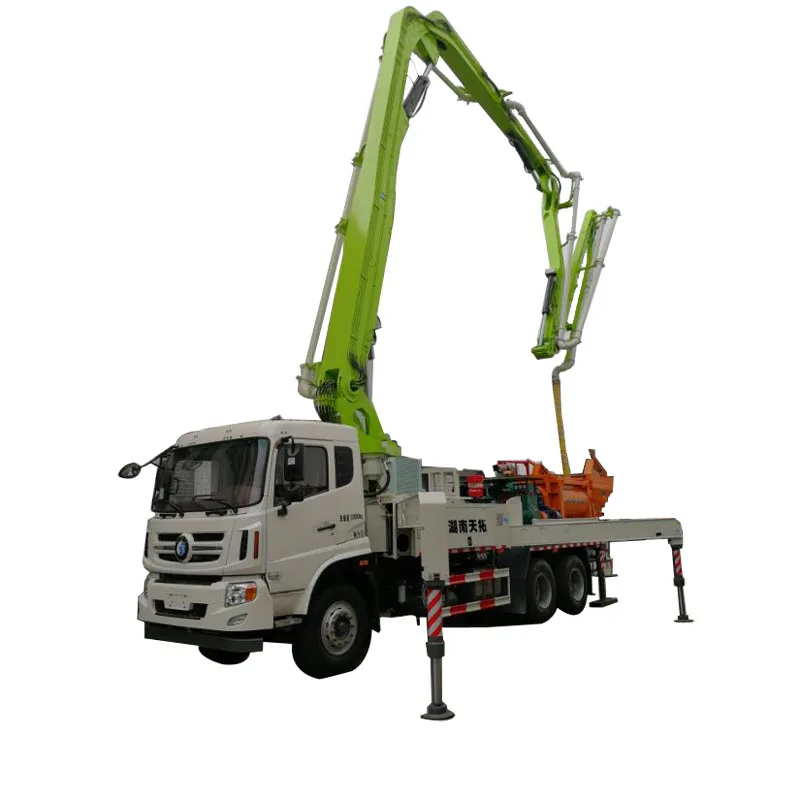 mini  small concrete pump concrete mixer truck hydraulic pump 40 m3 Indonesia concrete pump trucks