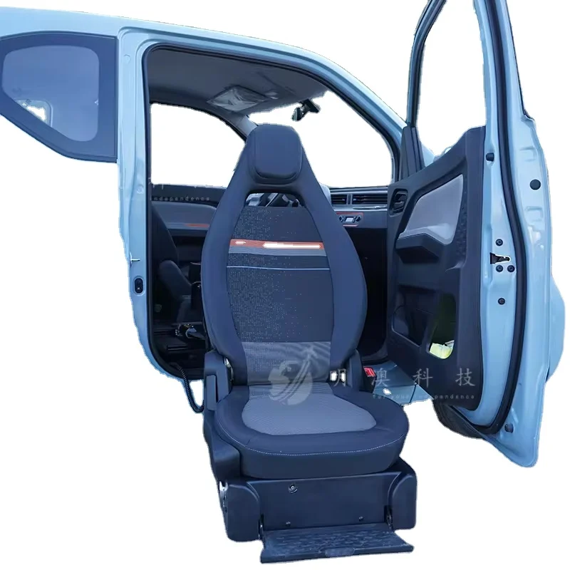 Automobile wheelchair capable of docking with wheelchair base for handicapped lifting automobile seat