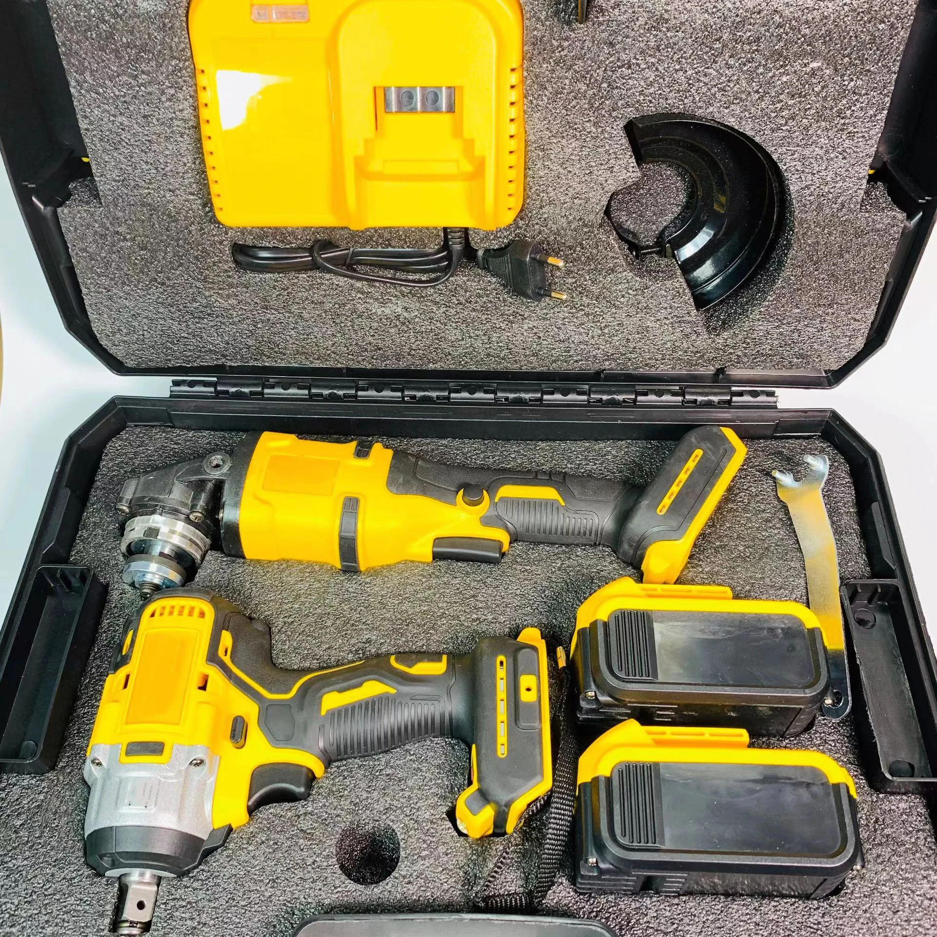 Hot Selling Brushless wireless drill screwdriver cordless drill Impact battery Wrench multipurpose power combo tool kit 20V