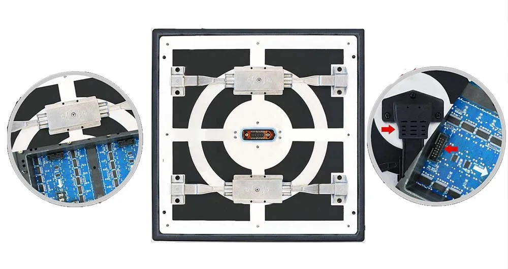 P8 P10 P6.67 P4 320X320mm Outdoor Frontal Service LED Display Module