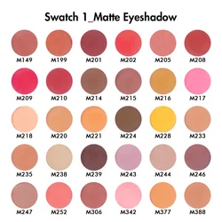 Single Color High pigmented Shimmer Eyeshadow Matte Pearl Cosmetic Private Label Eyeshadow Palette Organic Vegan Eyeshadow