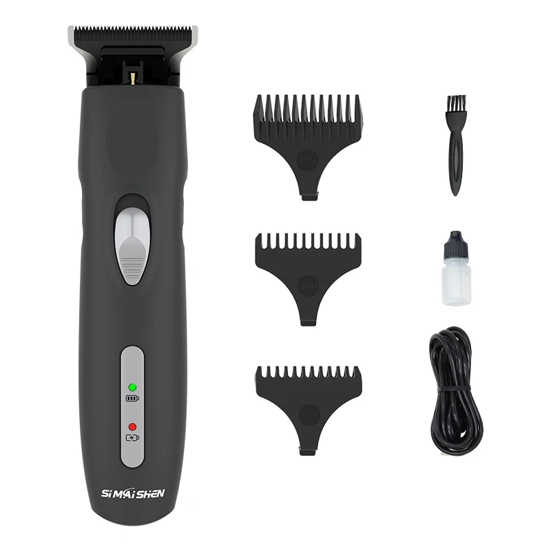 Iron Gray and Army Green Y1 Barber Clipper Cordless Professional Hair Clippers Rechargeable Hair Trimmer For Men