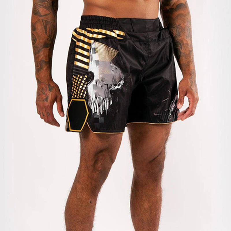Factory Wholesale Plain Stretchy Fight Mma Kick Boxing Muay Thai Shorts
