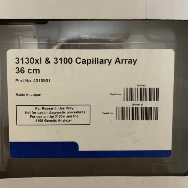 36 cm 3130xl/3100 Genetic Analyzer 16-Capillary Array