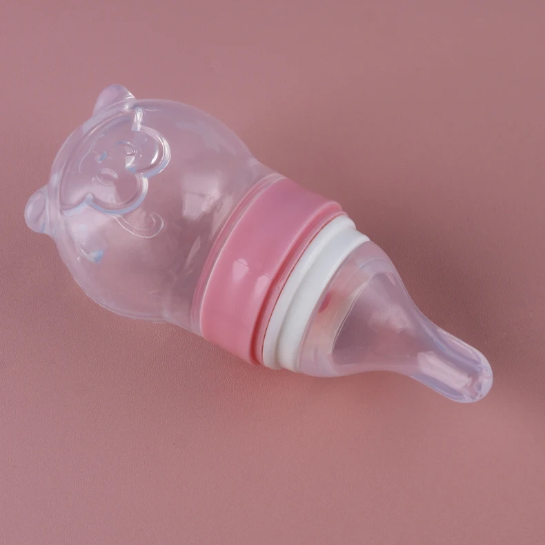 Leatchliving Mini Capacity Bear Infant Milk Feeder Bottle for Newborn Baby