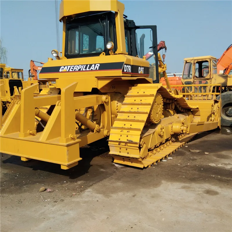 Used Caterpillar CAT D7R Construction Machines CAT D7R Used Bulldozers Crawler Japan Machine Caterpillar Used CAT D7R Bulldozers