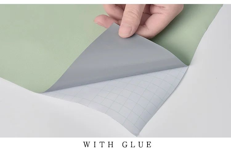 Modern adhesive solid color contact paper pvc waterproof white purple wallpaper for kids room bedroom living room cabinet deco