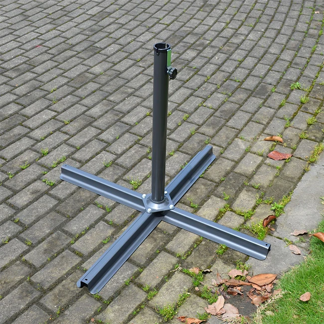 high quality huge garden umbrella white color with led light