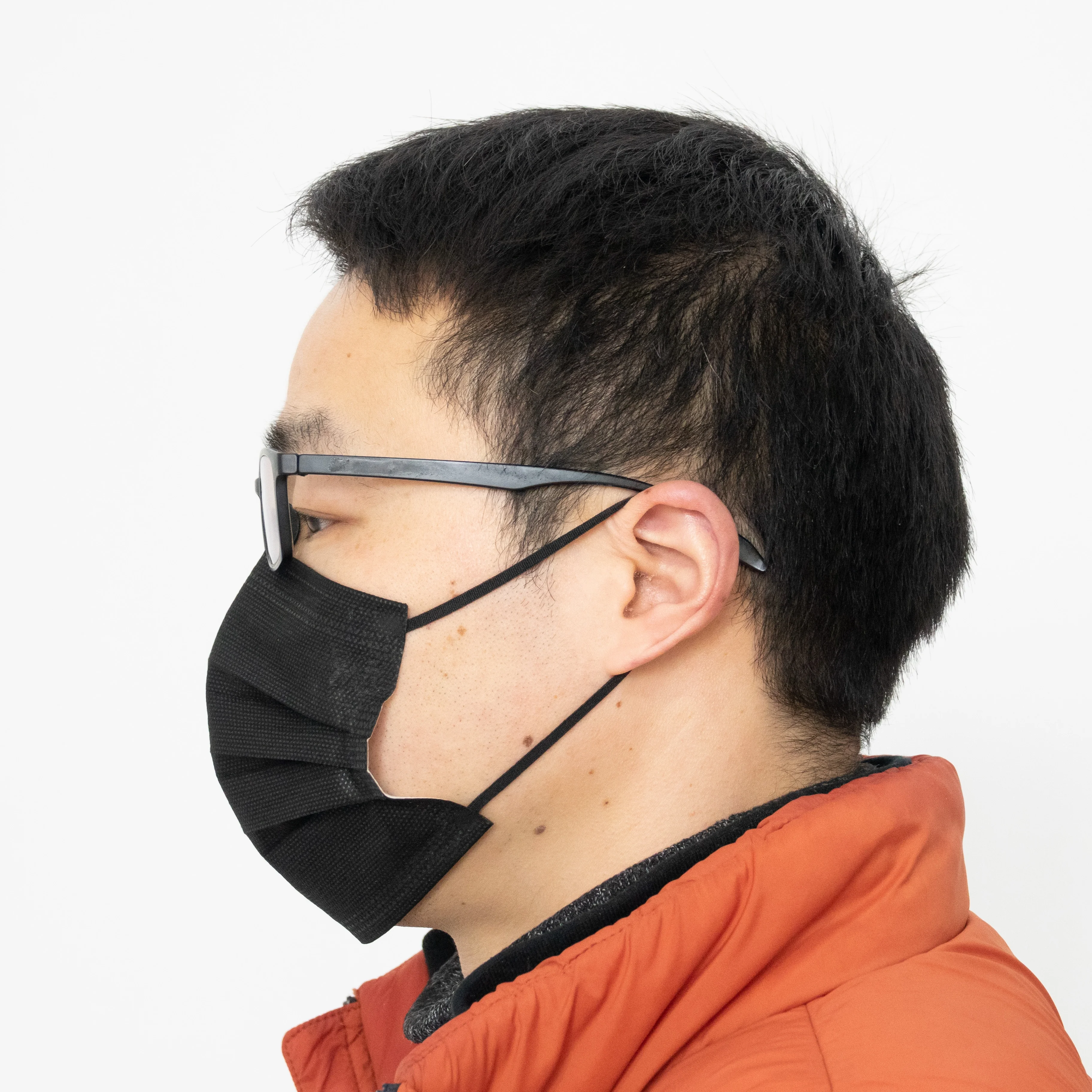 3ply disposable face mask black color medical facemask ASTM Level 1 2 3 surgical face mask