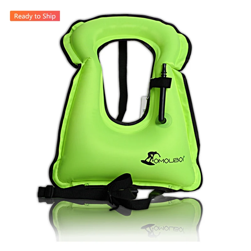 Надувной жилет для плавания с ПВХ-покрытием и логотипом на заказ