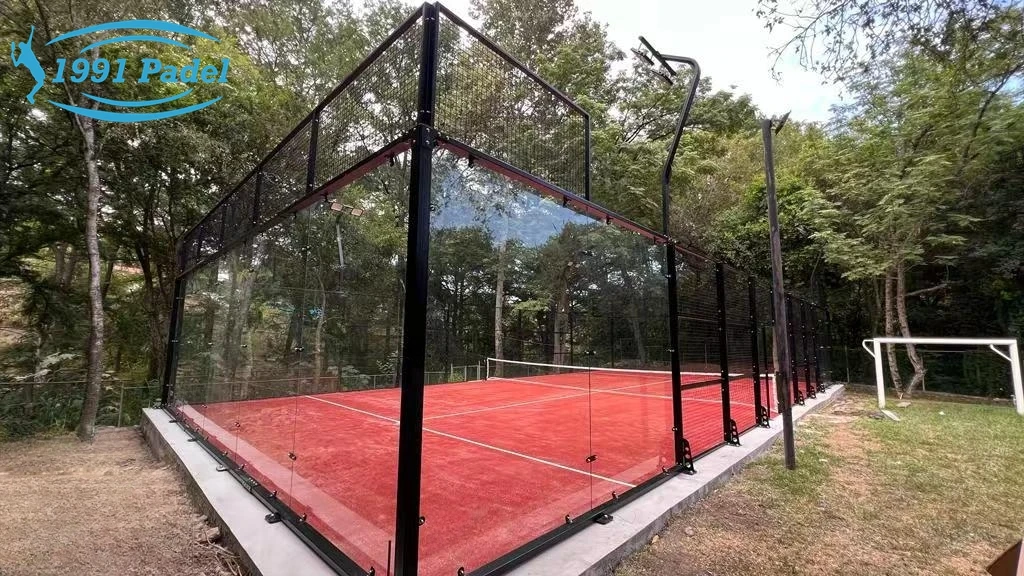 paddle court supplier buy panoramic padel court cancha de padel company Outdoor Padel Tennis Court Supplier