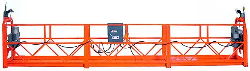 Электрическая стальная подвесная Рабочая платформа ZLP630 для очистки высоких зданий с