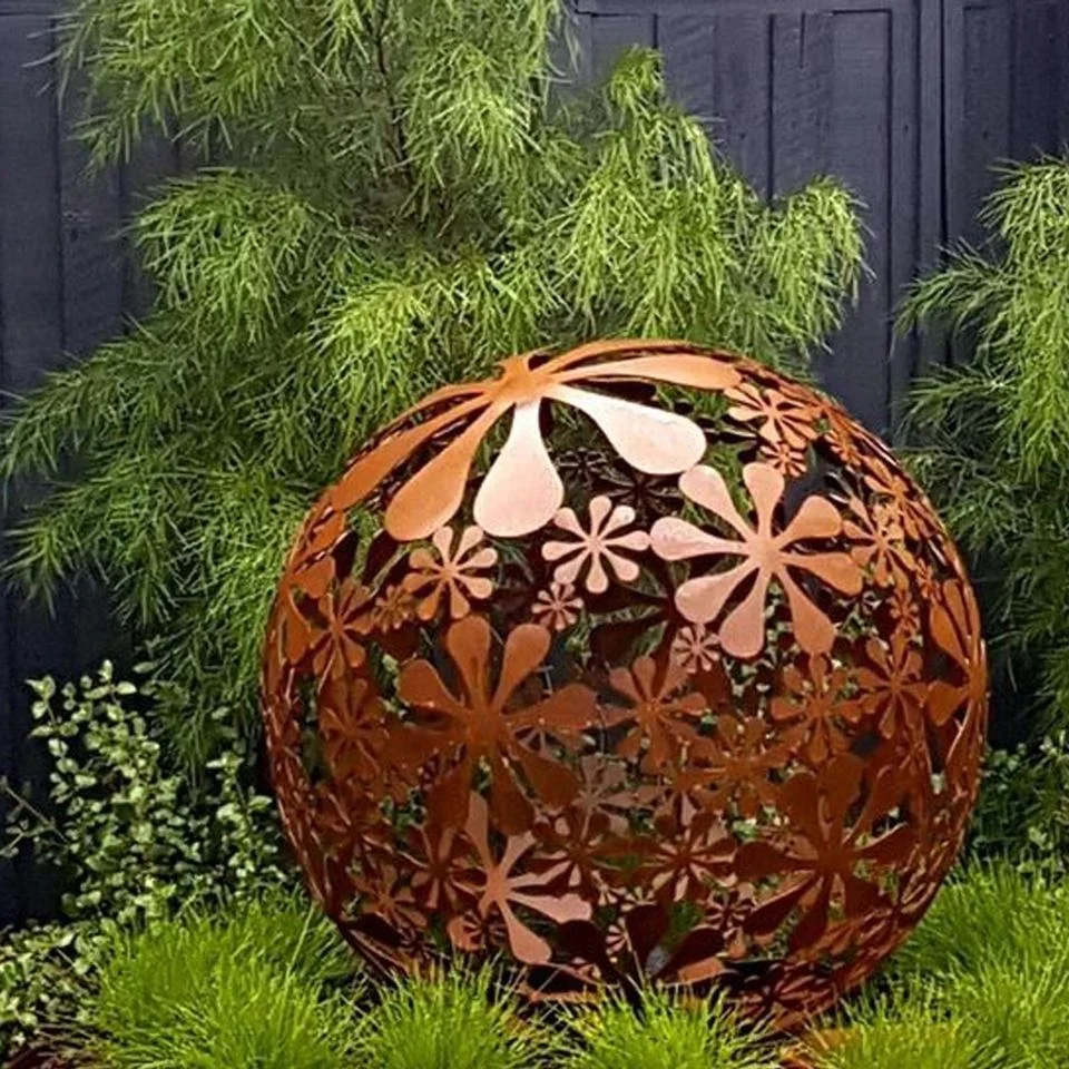 Metal Craft Art Modern Outdoor Garden Abstract Circular Sculpture Large Size Metal Abstract Sculpture For Public Square