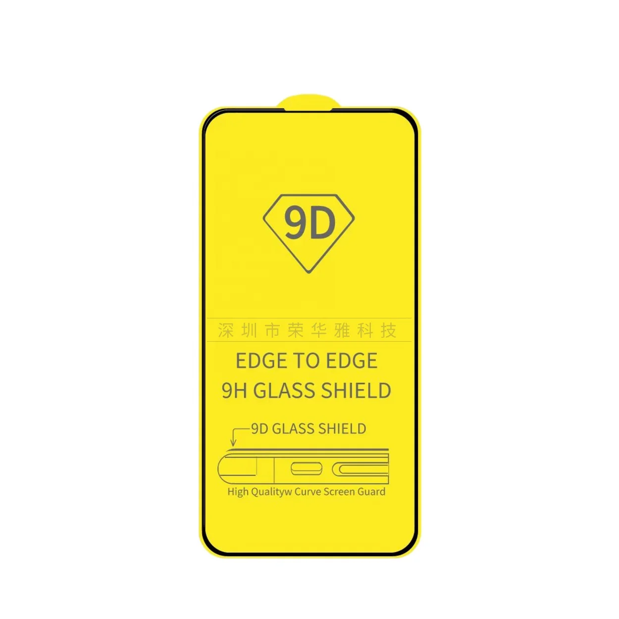 Hot Sale 9D Mobile Phone Film Anti Scratch Tempered Glass Cellphone Mobile Phone Film Screen Protector