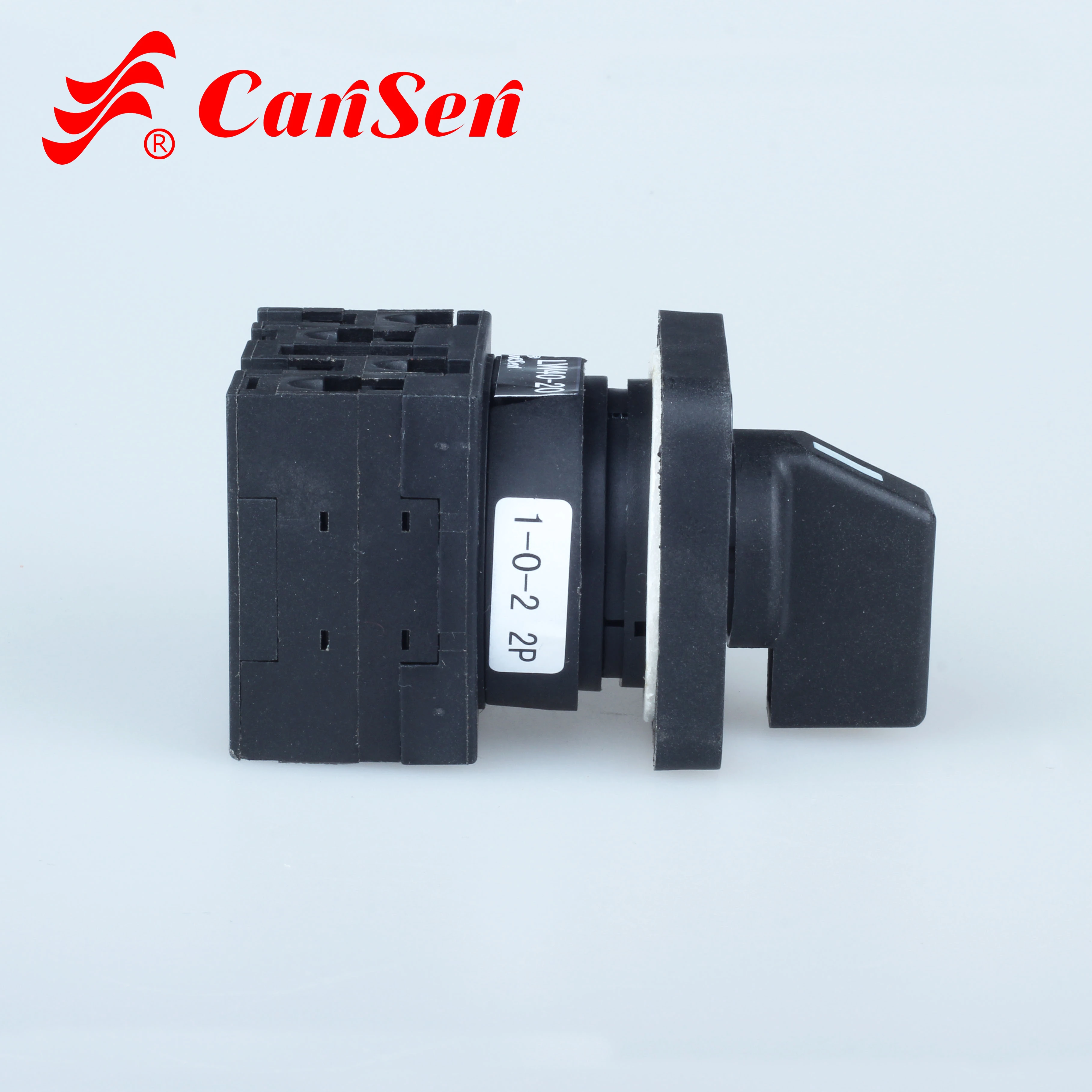 
Cansen LW40-20 1-0-2 2P CE certificate universal changeover rotary cam changeover switch 