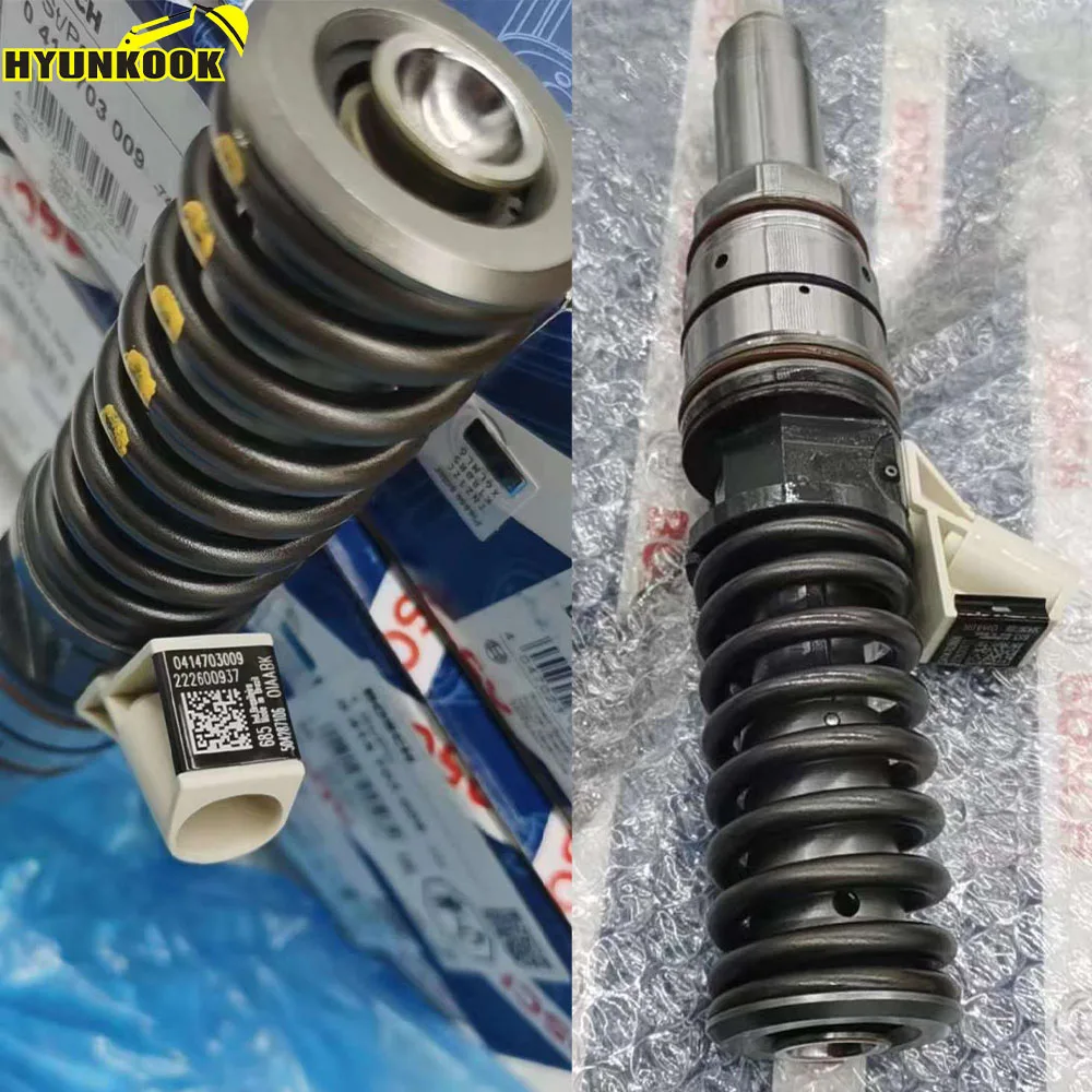Original Brand new 0414703009 504287106 504128354 504287106 Excavator Diesel ENGINE Fuel injector for New Holland IVECO