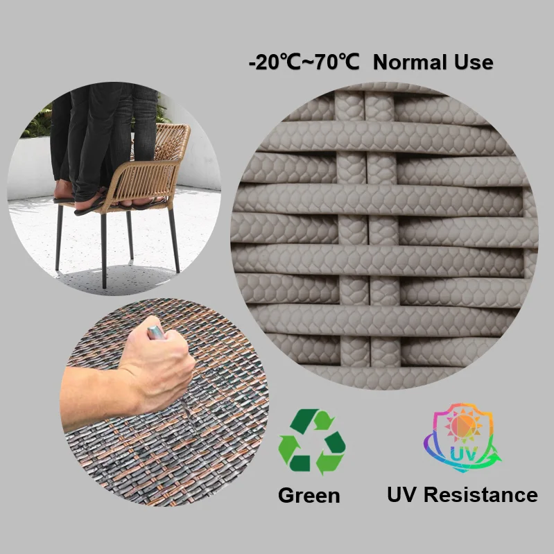 China factory high quality rattanrattan wicker hdpe material