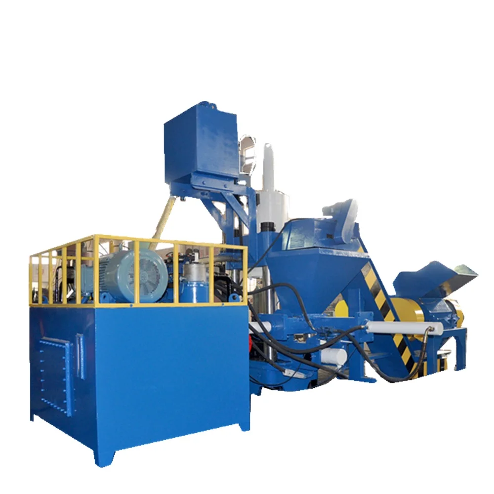 For Hydraulic Cast Iron Chips Briquetting Press Machine Manufactory Metal Chip Briquetting Pressing Machine