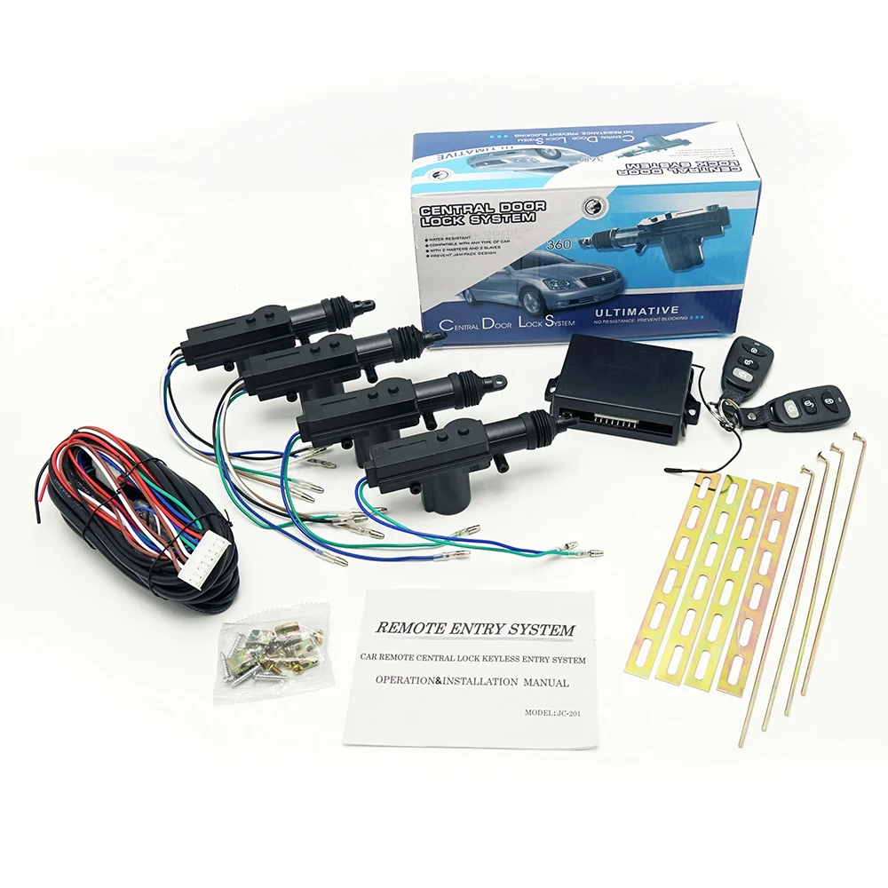 universal central locking system power door lock actuator  remote control for car