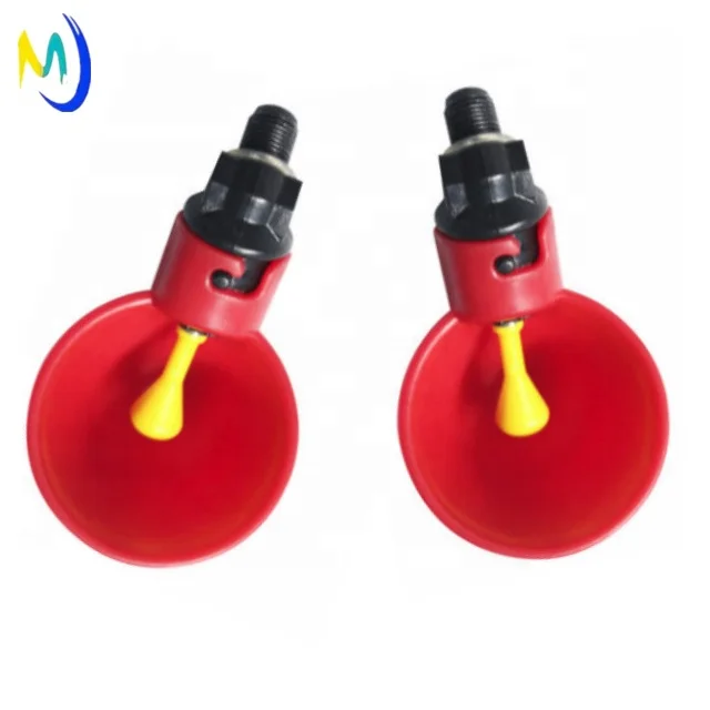 
Automatic birds drinker chicken pigeon drinking bowl water drinker with cup 